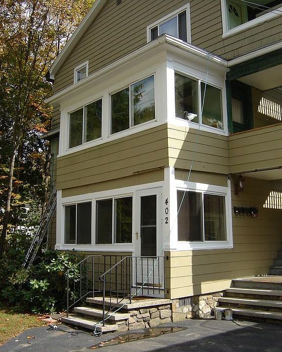 Front of building