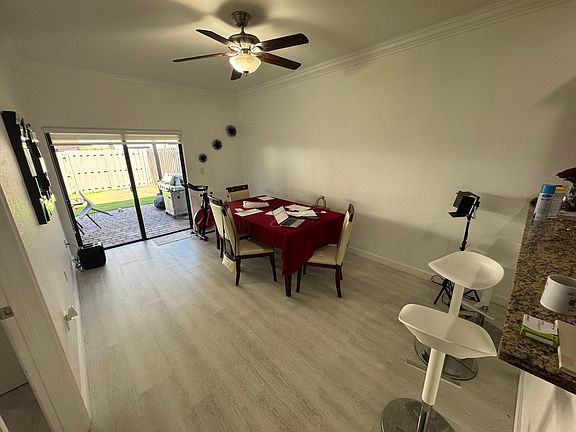 DINING ROOM WITH PATIO ACCESS