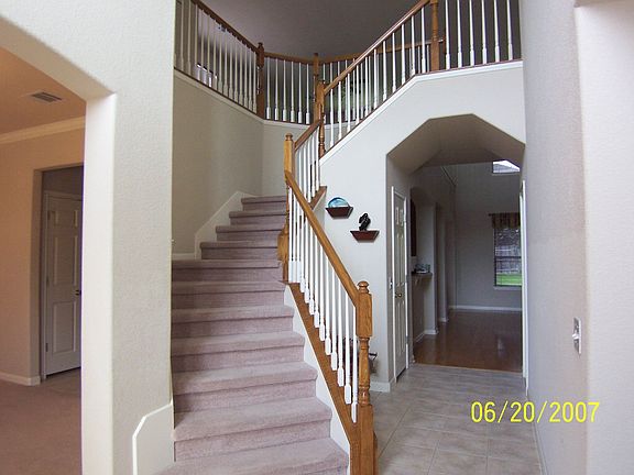 Steps to second floor