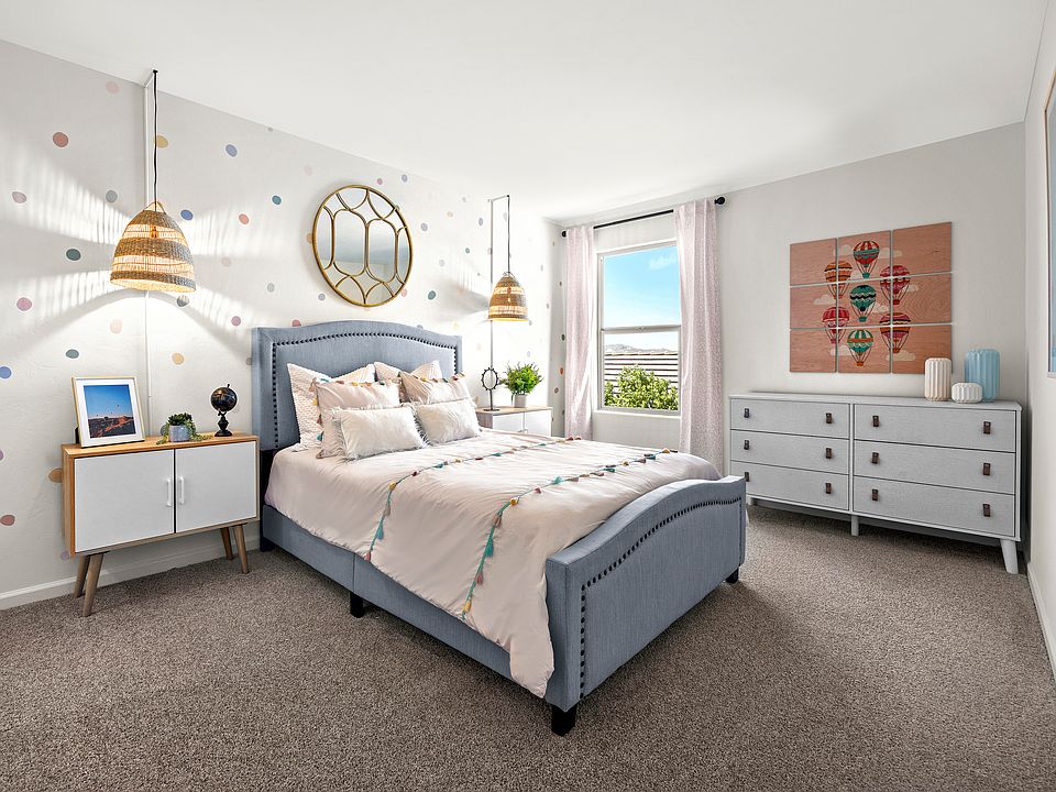 Spacious fourth bedroom with walk-in closet.