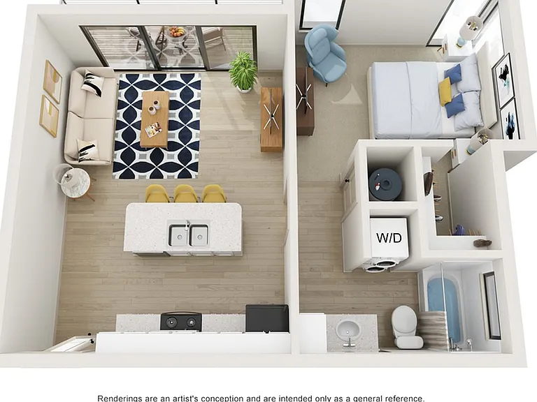 The Reserve Flats - 1 Bedroom The Reserve Flats - 1 Bedroom