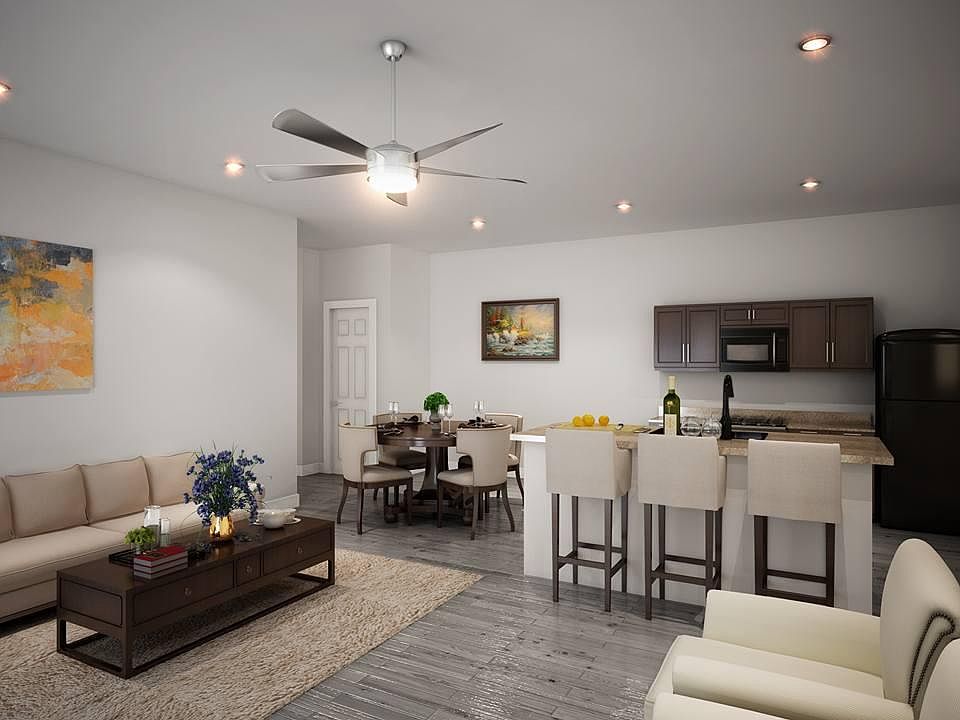 Example of our open floor plan