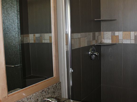 upgraded master bath