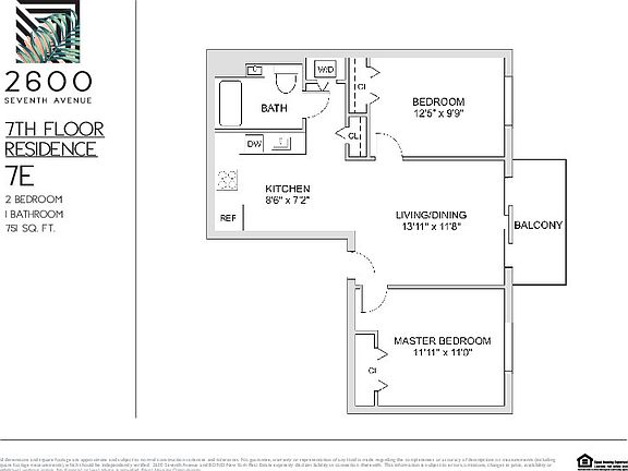 2nd image of 2600 7th Ave Penthouse E