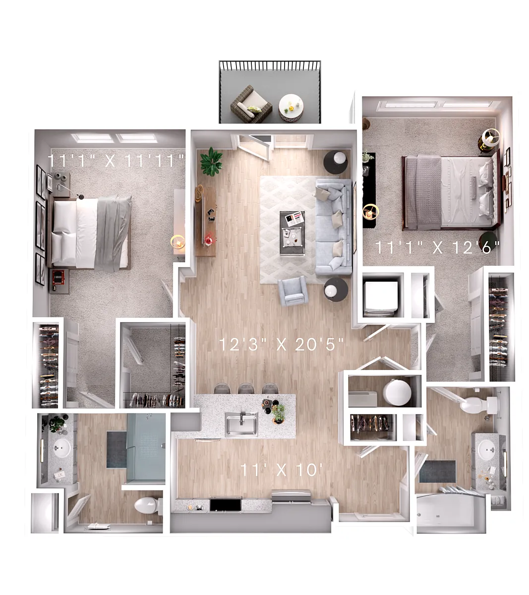 Floor plan The Radiance