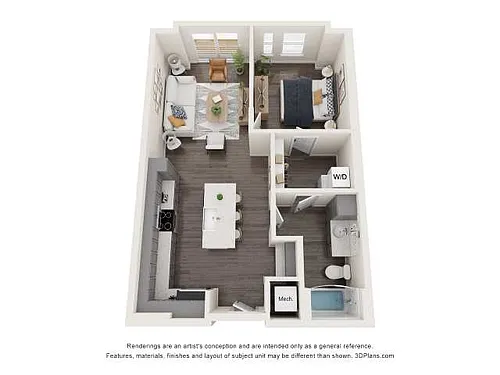 Floor plan 1B