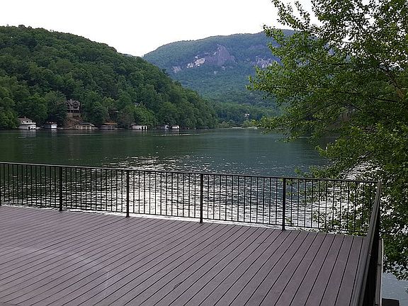 Party Deck top of Boat House