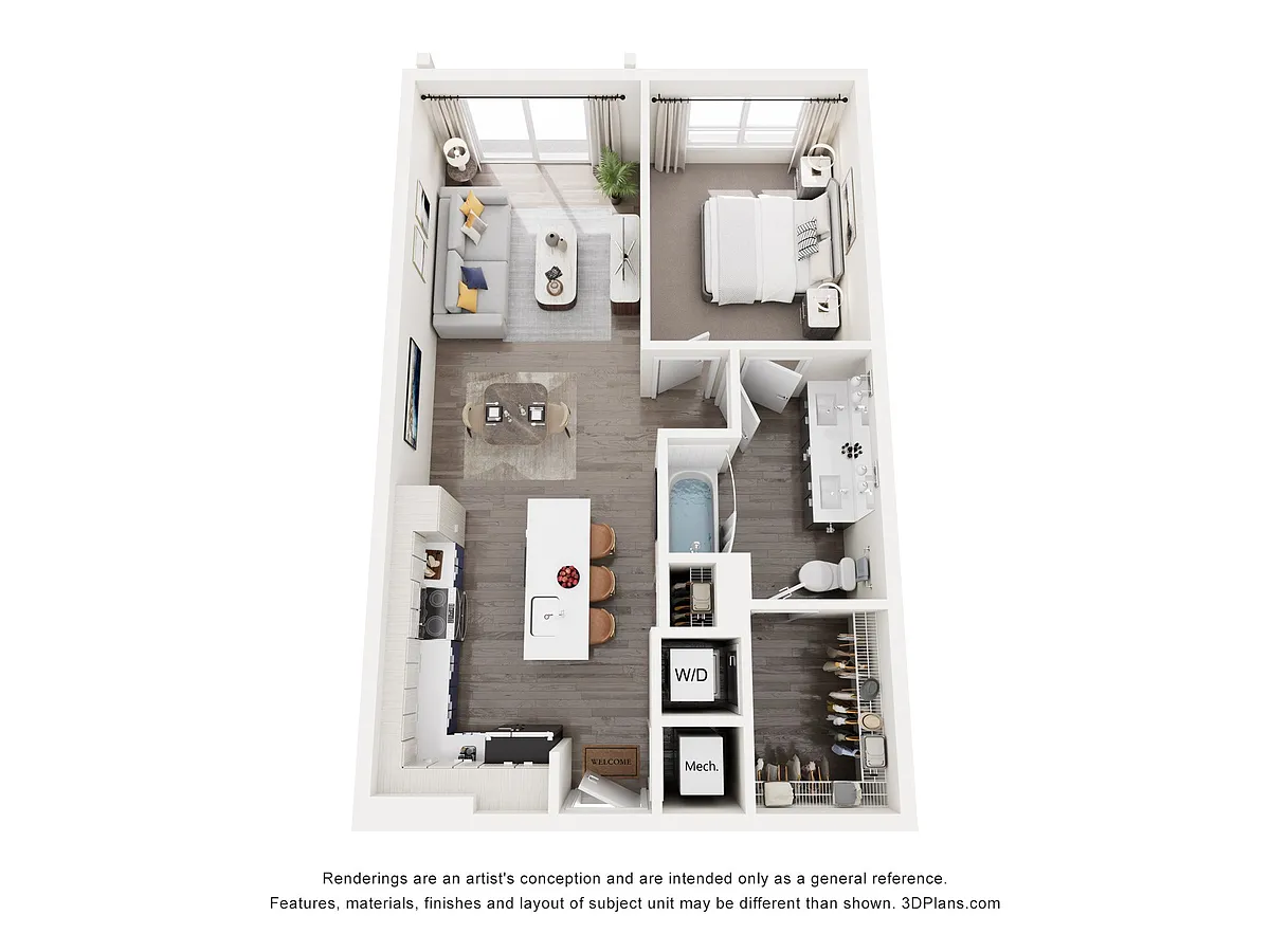 Floor plan A1 Alt 4