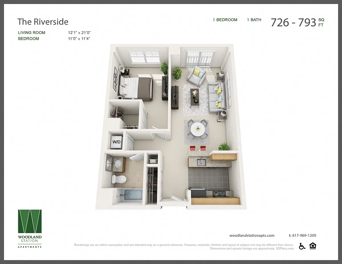 Floor plan The Riverside