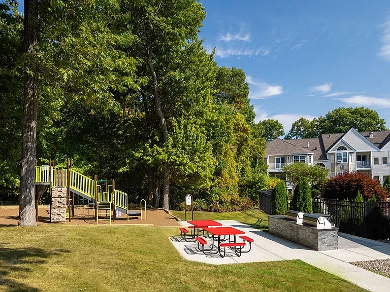 Playground and grill area