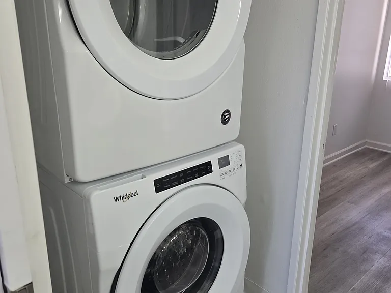 Full sized washer dryer units