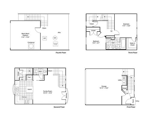 Floor plan Ross: Terrace