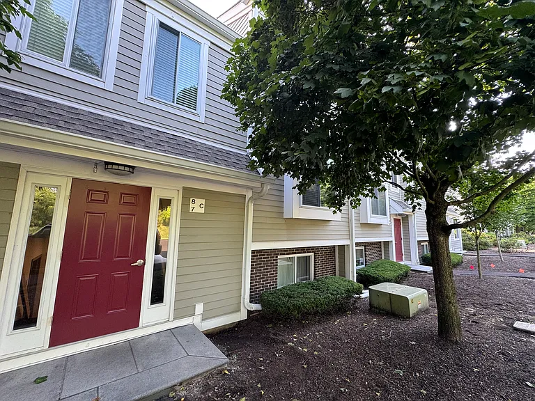 Entrance to unit as viewed from outside.
