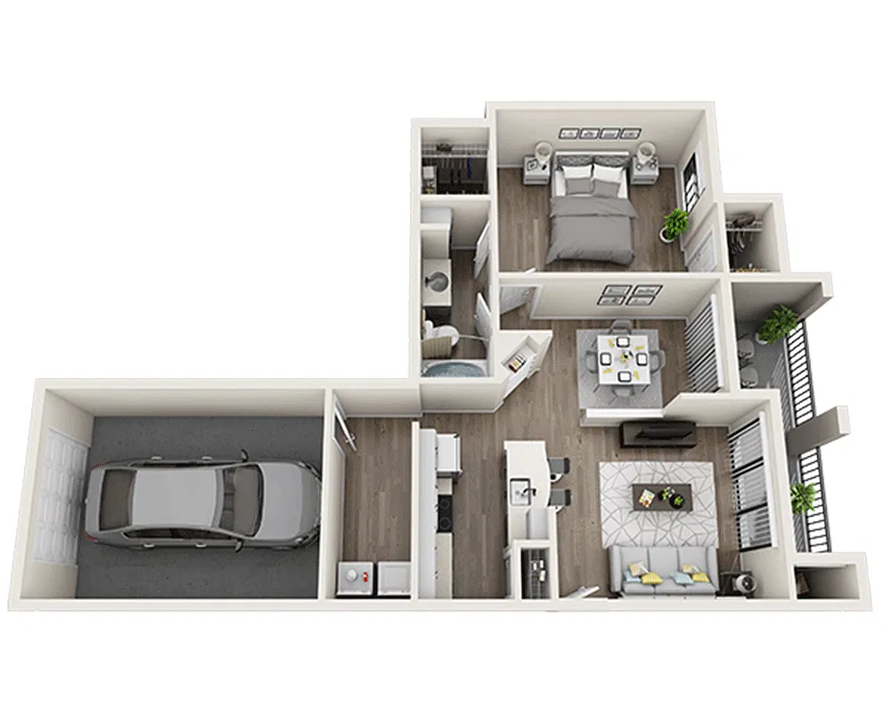Floor plan The Texoma (A1C)