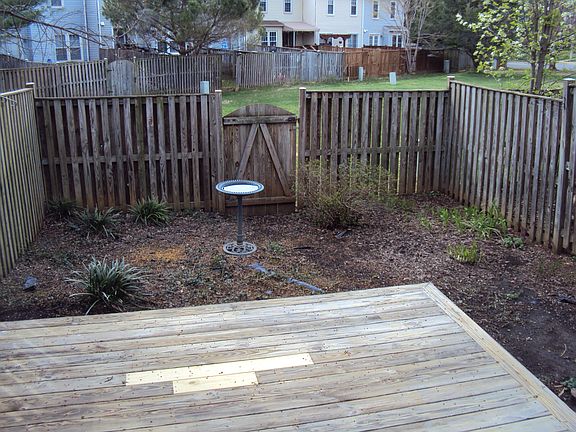Back yard/deck