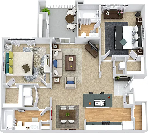 Floor plan Holloway