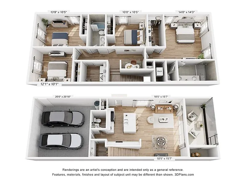 Floor plan Borage