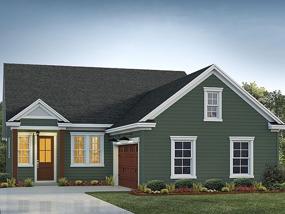 Saratoga Elevation 3 Greenbrooke Color Package