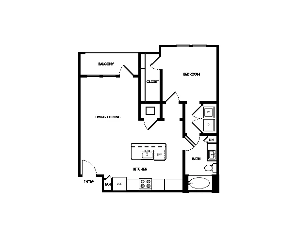 Floor plan Elm A