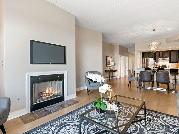 Gas Burning Fireplace