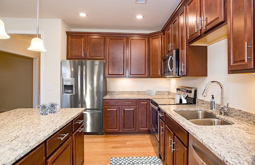 Granite and SS Appliances