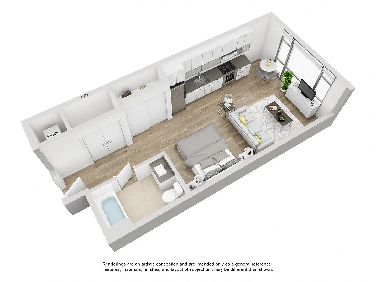 Floor plan Studio