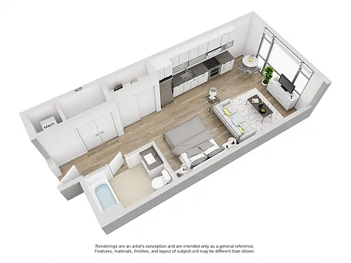 Floor plan Studio
