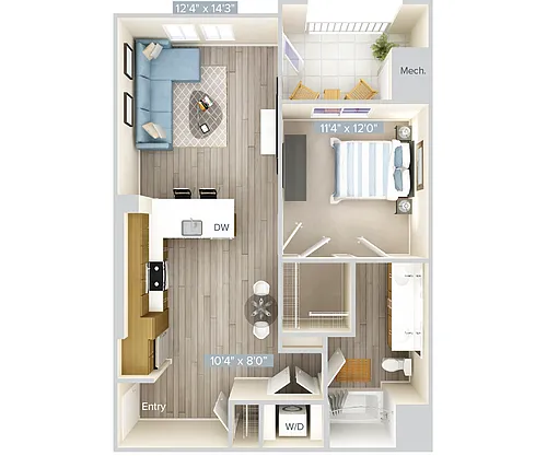 Floor plan A3-787