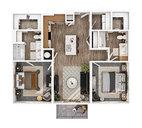 Floor plan B5 Teller C
