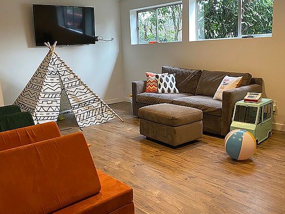 Newly remodeled great room!