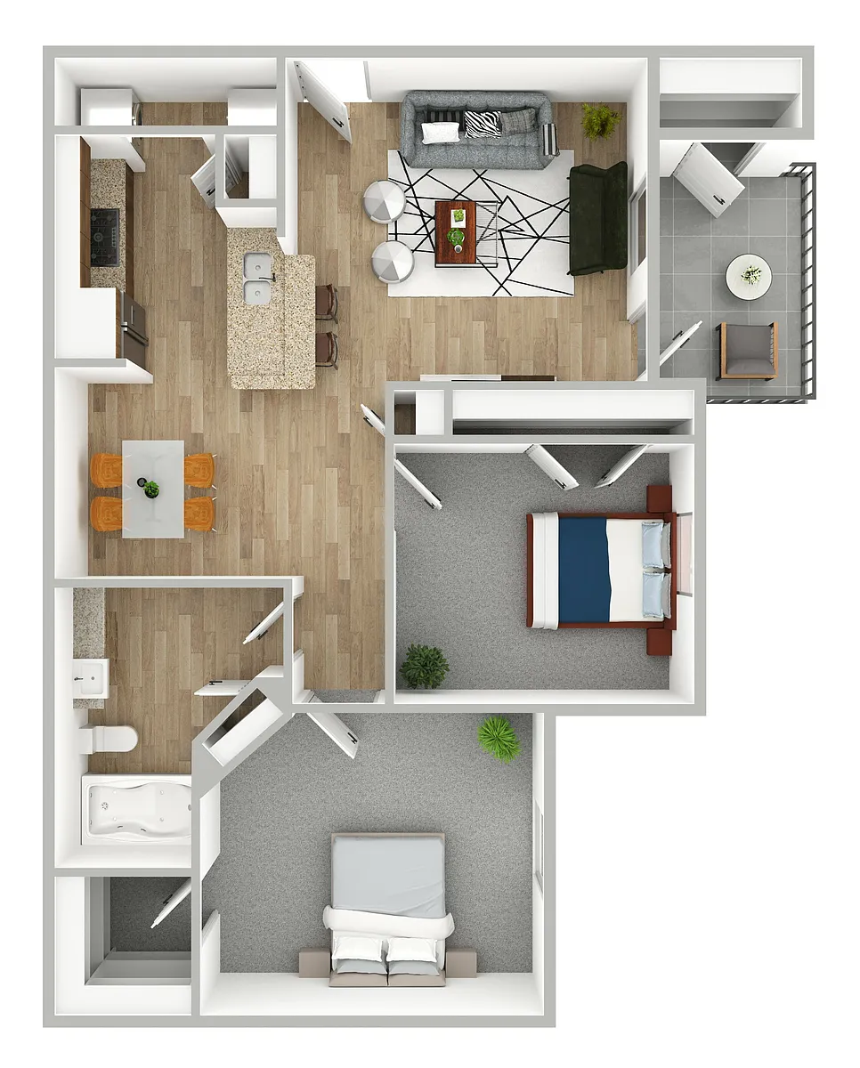 Floor plan B1