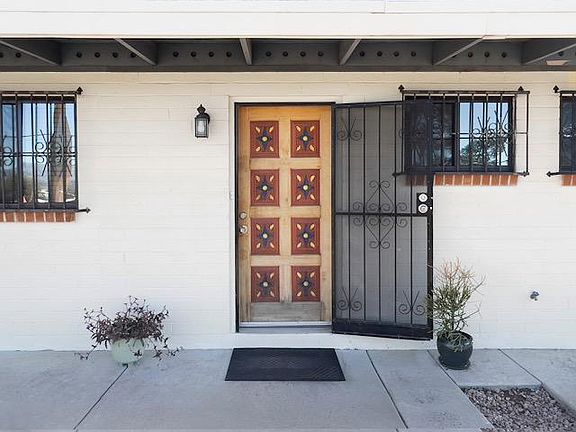 Charming custom front door