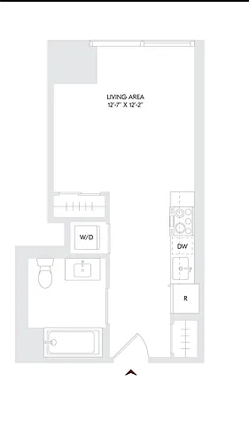 Floor plan Studio C