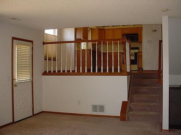 Looking into kitchen from the family room