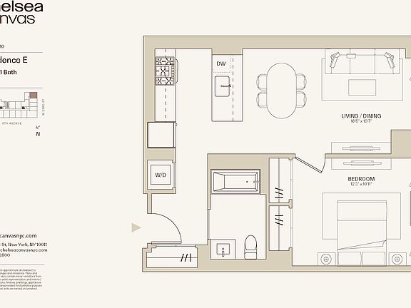 2nd image of 280 W 24th St #6E