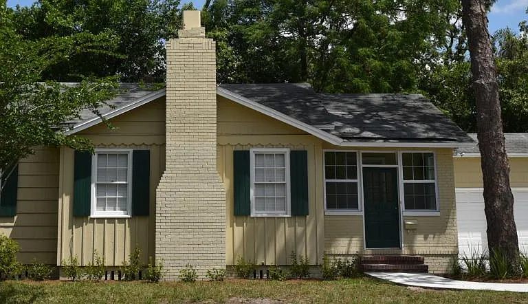 Paved sidewalk + 3 car driveway + 2 car garage + new roof