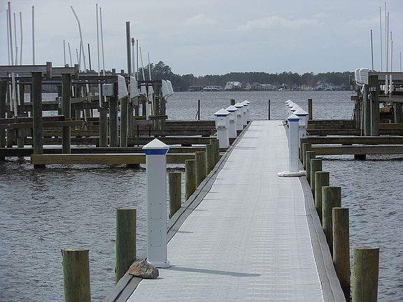 All trex dock with our slip