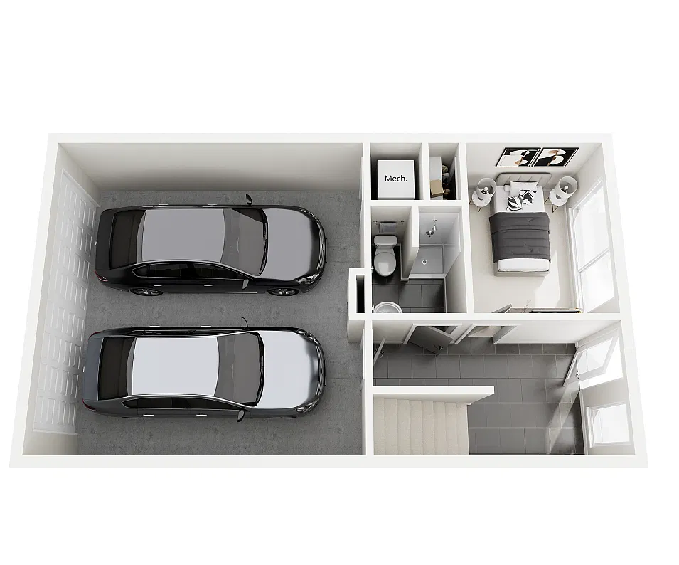 Floor plan Bonneville
