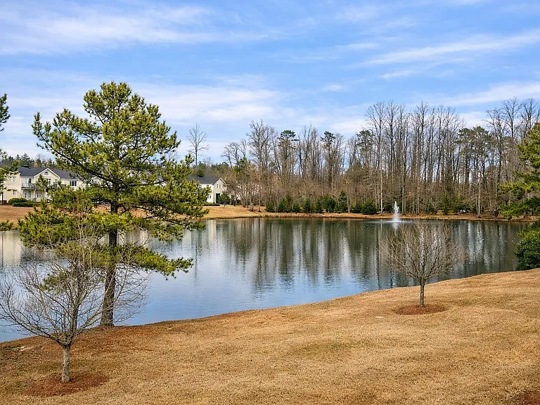 Lake view from the patio