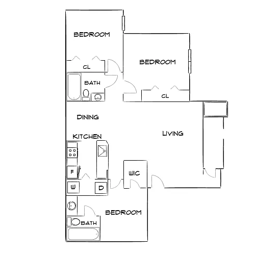 Floor plan Design 3A Premier