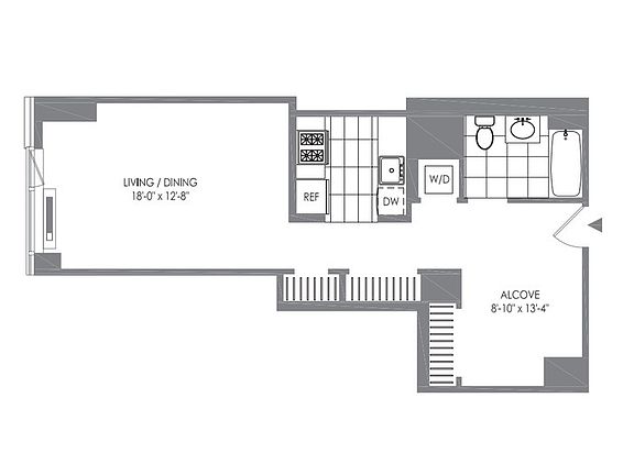 2nd image of 43-25 Hunter St #322