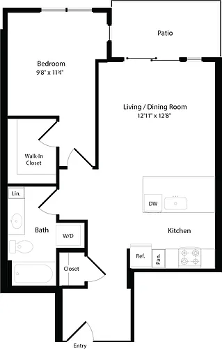 Floor plan A1 East- Floor 2
