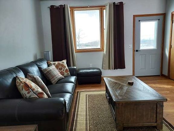 Living Area and Front Entry Door