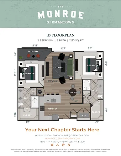 Floor plan B3