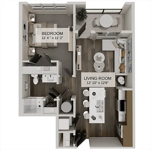 Floor plan Valencia Summit (A2D)
