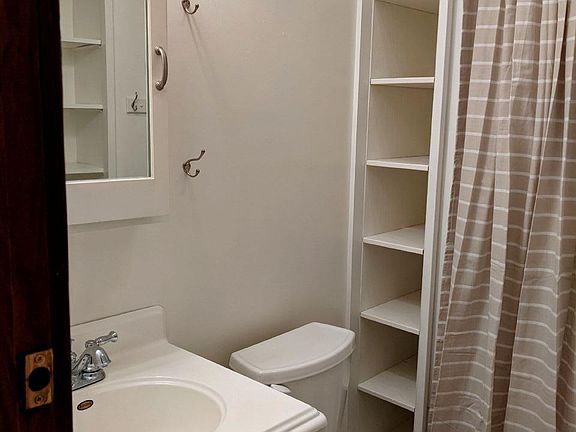 Room for all that toilet paper and towels.