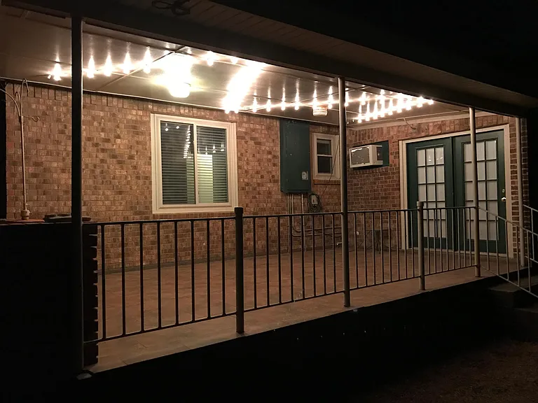 Back patio