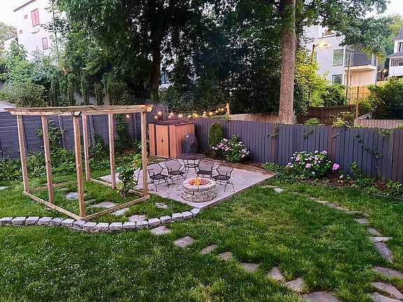 Access to a fenced in back yard