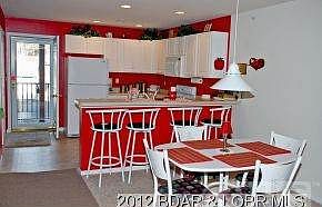 Kitchen and dining area