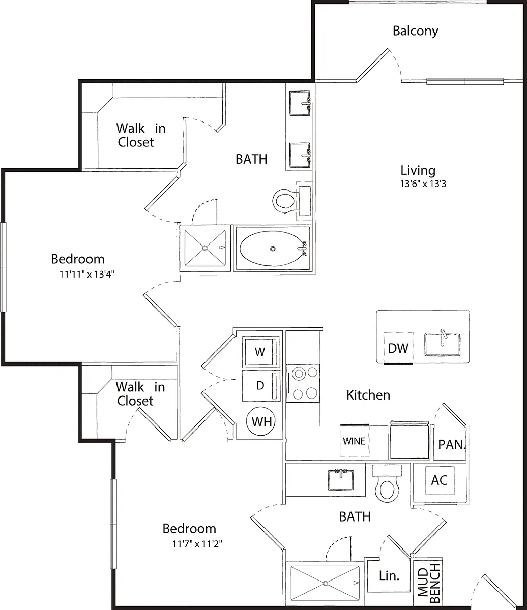 Floor plan B1
